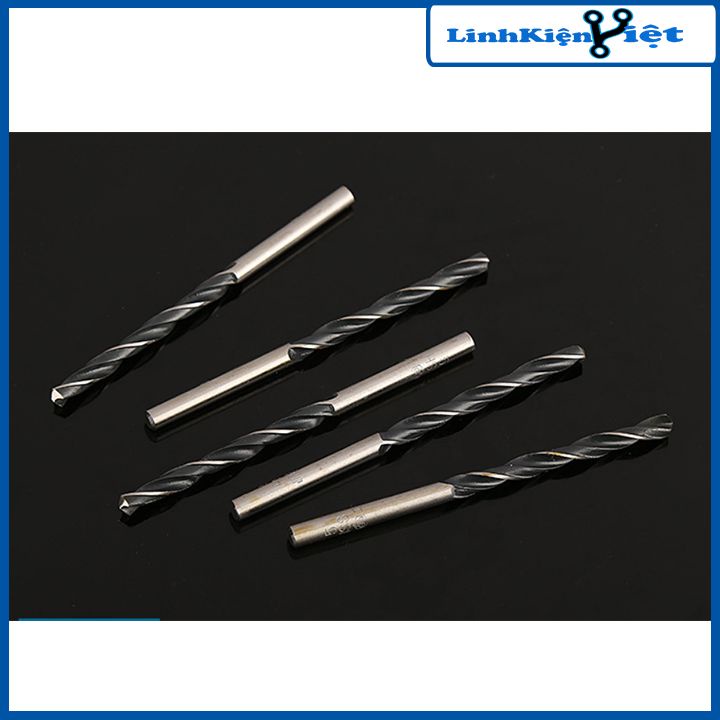 Mũi khoan xoắn thép không gỉ 6542 chống mài mòn đường kính 0.5-5.0mm (1 mũi)
