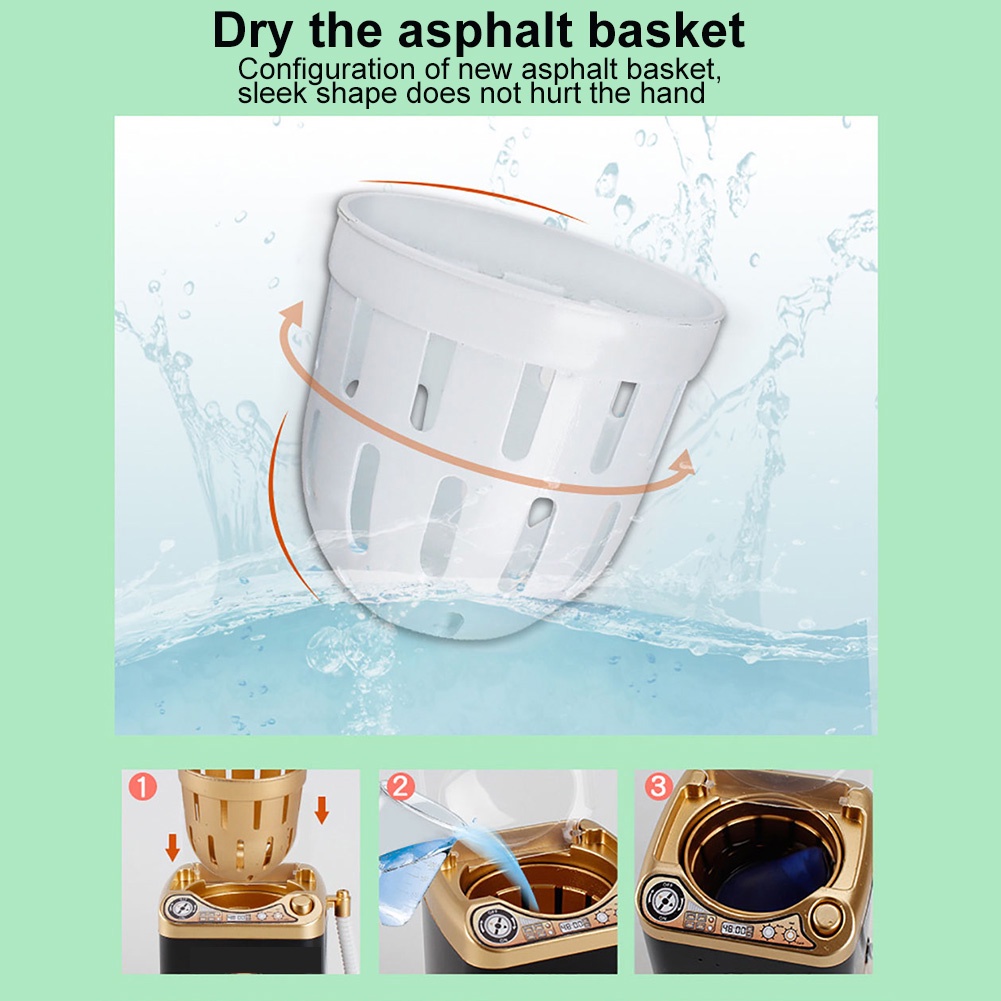 Đồ Chơi Máy Giặt / Cọ Trang Điểm Mini Khử Nước Tiện Dụng