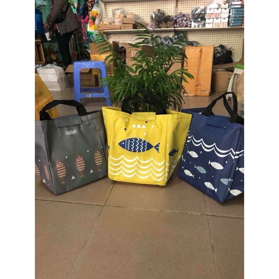 Túi giữ nhiệt hoạ tiết cá xinh xắn - BX0510