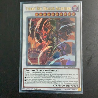 Bài yugioh: Tyrant red dragon archfiend