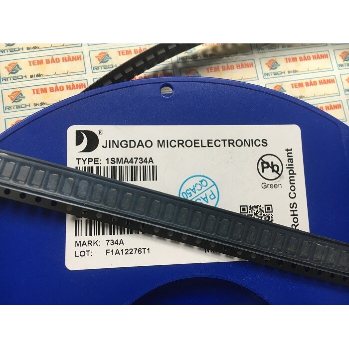 Combo 15 chiếc 1SMA4734A Diode Zenner chân dán 5.6V 1W DO-214AC