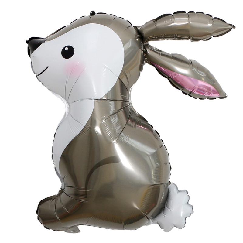 Bong bóng lá nhôm hình động vật dễ thương dùng trang trí tiệc sinh nhật cho bé