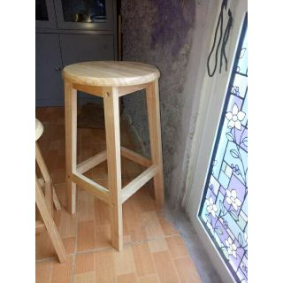 GHẾ ĐÔN GỖ CAO 70CM