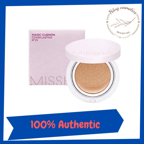 Phấn Nước Che Phủ Hoàn Kiềm Dầu Missha M Magic Cushion Cover Lasting SPF50+/PA+++ 15g