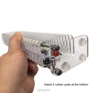 Level Display LED Music Crystal Cube Fantasy Sound Control Theater Column DIY VU Tower