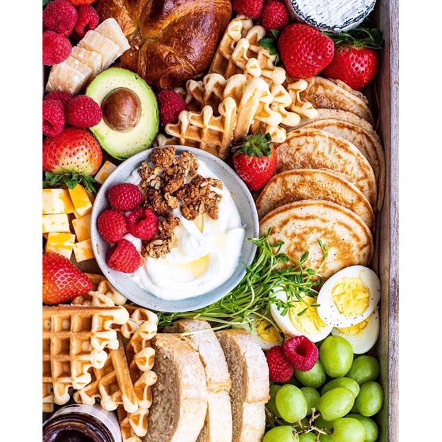 Combo hạt dinh dưỡng 3 Granola + Chén muỗng dừa Combo Granola Premium