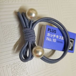 Thun cột tóc Hàn Quốc kết nơ 03