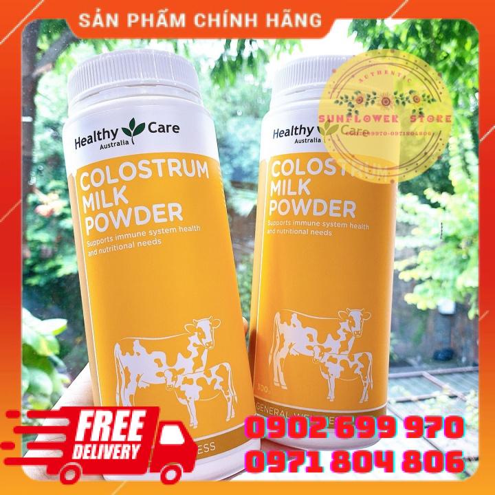 Sữa Non Healthy Care Colostrum Milk Powder Dinh Dưỡng Từ Thiên Nhiên - CHUẨN ÚC | DATE 2024 | MẪU MỚI