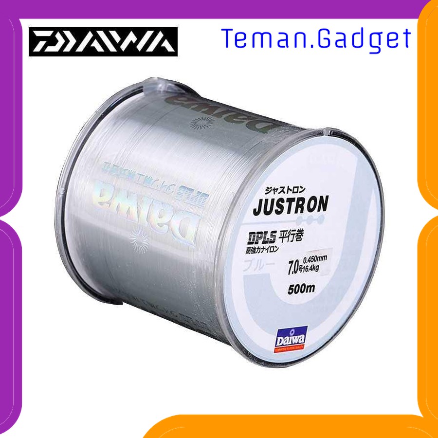 Cuộn Dây Câu Cá Bện Sợi Nylon Tg-If047 Daiwa Justron 500m Dpls