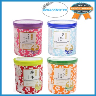 Tăm Bông Tiêu Chuẩn Kháng Khuẩn Sakura Nhật Bản Dành Cho Người Lớn
