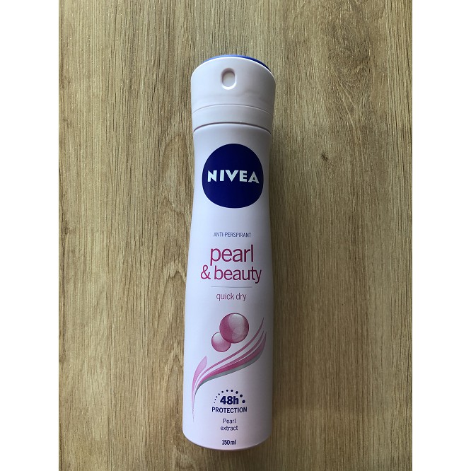 Xịt ngăn mùi nữ Nivea ngọc trai 150ml | BigBuy360 - bigbuy360.vn