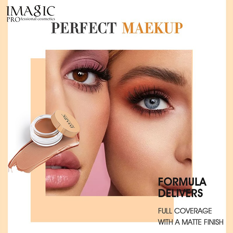 Kem Lót Trang Điểm Mắt IMAGIC EY-337 Lâu Trôi Chống Nước Có 4 Màu Tùy Chọn 0.41g