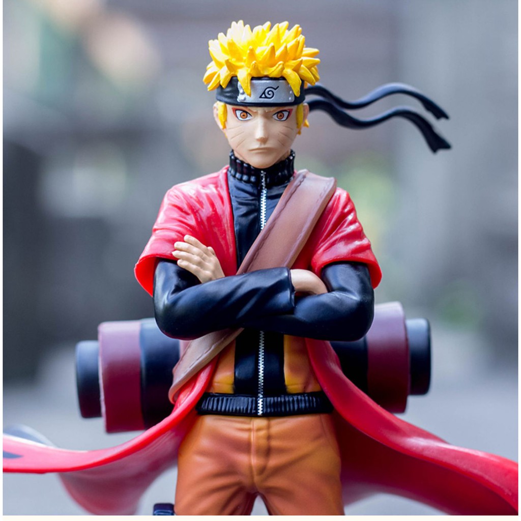 Mô hình Naruto trang thái tiên nhân fairy mode 2 cóc trên vai