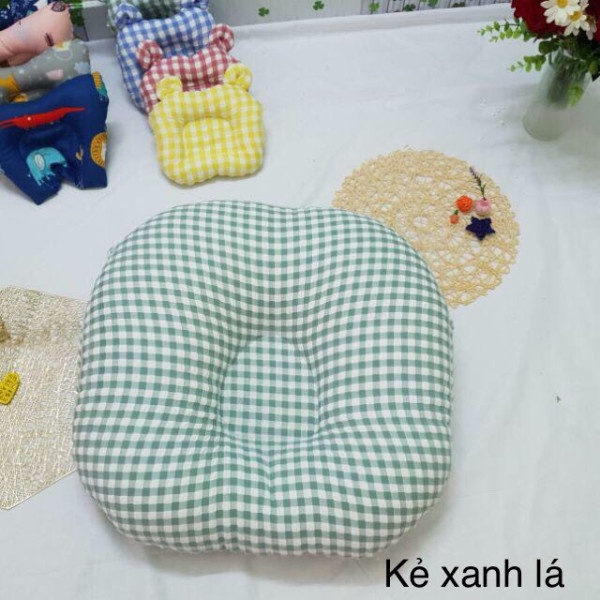 Gối Chống Trào Ngược Và gối ôm cho bé(combo Tặng kèm gối)vải cottong 100%
