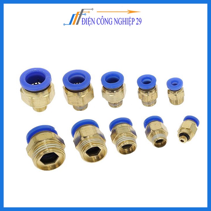 Đầu nối ren thẳng PC6-M5