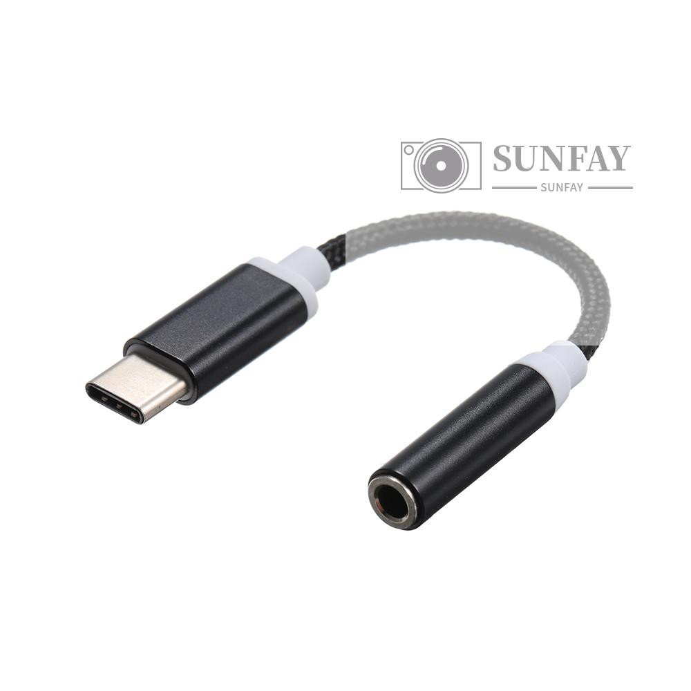 Giắc Chuyển Đổi Từ Type-C Sang 3.5mm Aux Audio Adapter Usb-C Male Sang 3.5mm