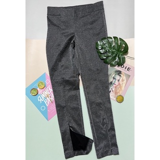 Quần skinny nhũ h&m