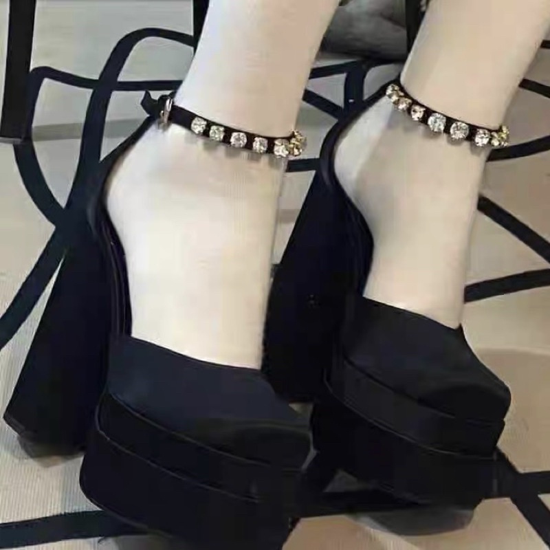 GIÀY CAO GÓT LOLITA L01 ĐẾ KÉP CAO 14CM
