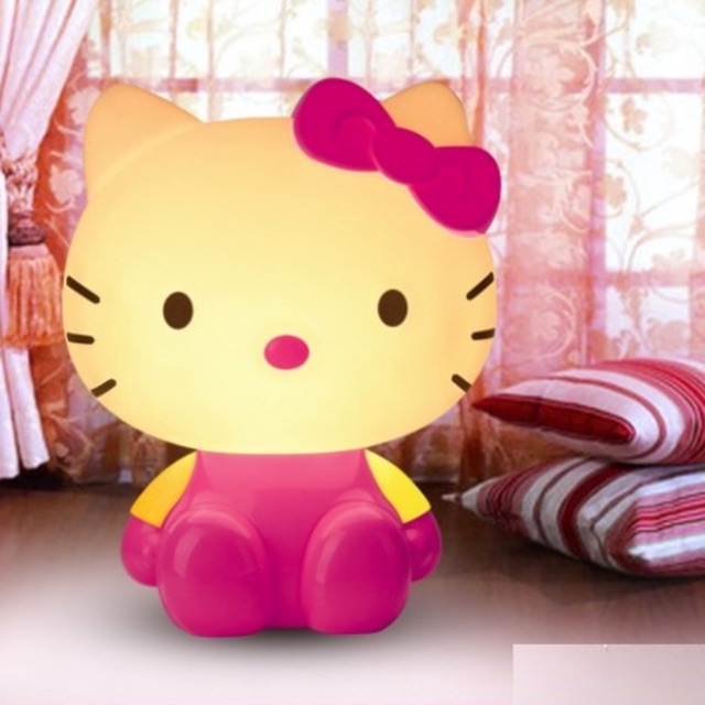 Đèn ngủ hình mèo hello kitty