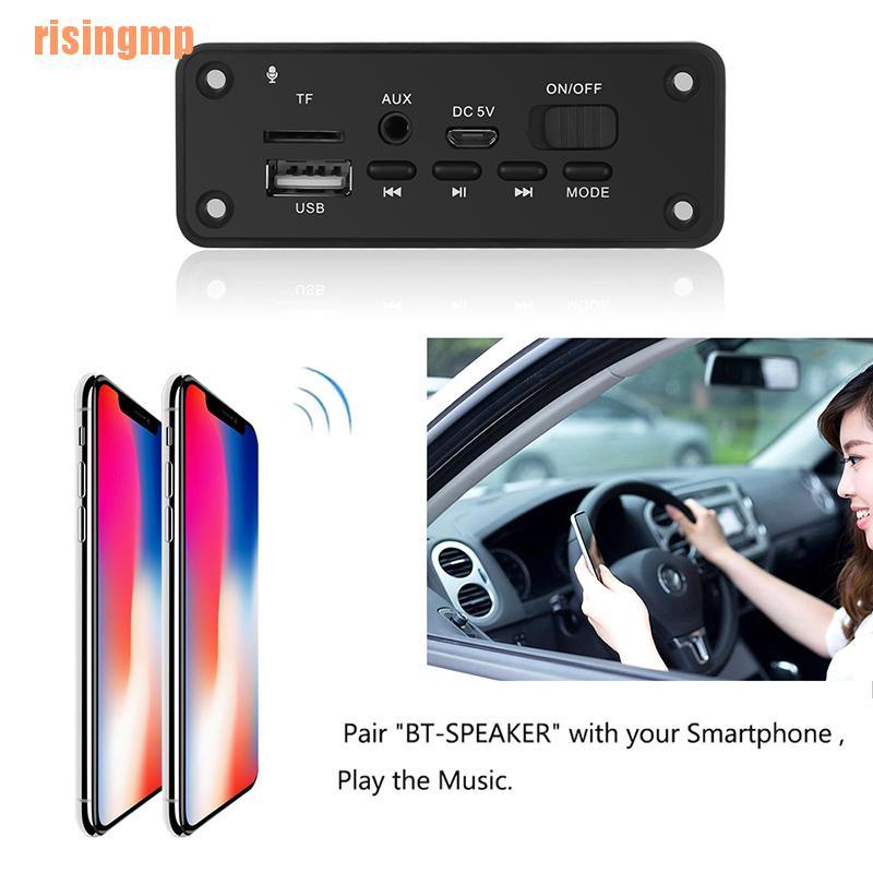 Bảng Mạch Giải Mã Âm Thanh Fm Radio Bluetooth 5.0 MP3 2X3W
