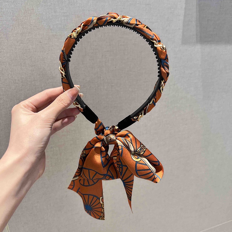 Băng Đô Bện Tóc Phong Cách retro Thời Trang Cho Nữ