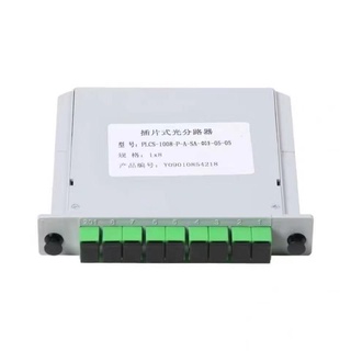 Bộ chia quang plc splitter 1x8 sc/apc - dạng hộp nhựa lgx