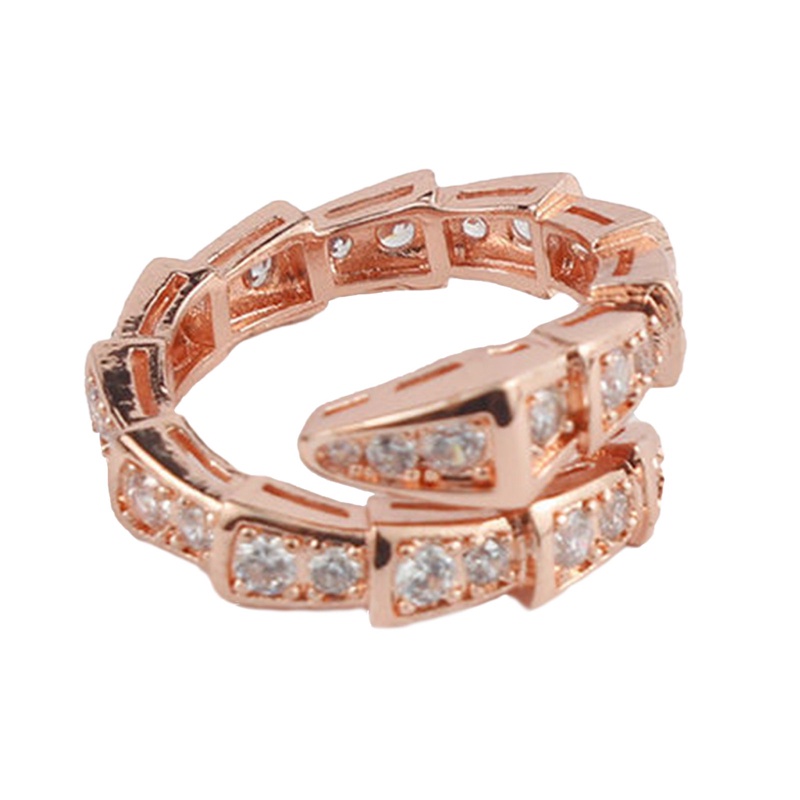 Nhẫn Hình Rắn Phong Cách Hàn Quốc Thanh Lịch Thời Trang