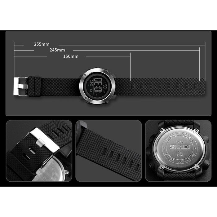 Đồng hồ Chính Hãng SKMEI 1416 - Phong cách thể thao Nam tính - Bảo hành 3 tháng | BigBuy360 - bigbuy360.vn