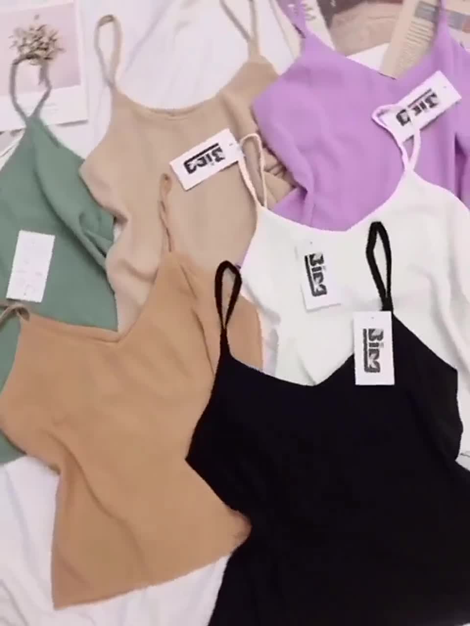 Áo 2 dây Bingshop - áo 2 dây thời trang vải đũi lụa full màu freeship | BigBuy360 - bigbuy360.vn