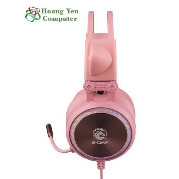 [HỒNG] Tai Nghe Chụp Tai E-Dra EH412 Pro PINK (Led RGB, Hổ Trợ Đàm Thoại) - BH 24 Tháng Chính Hãng Phân Phối tnb33 | BigBuy360 - bigbuy360.vn