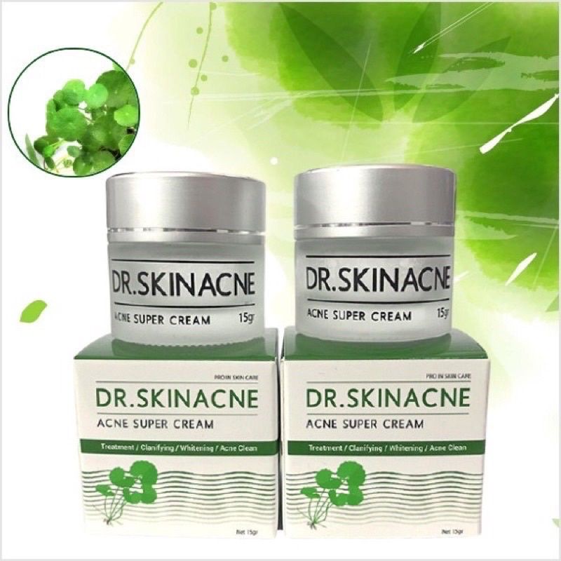 Kem Rau Má Ngừa Mụn Dr Skiinacne xinh xắn