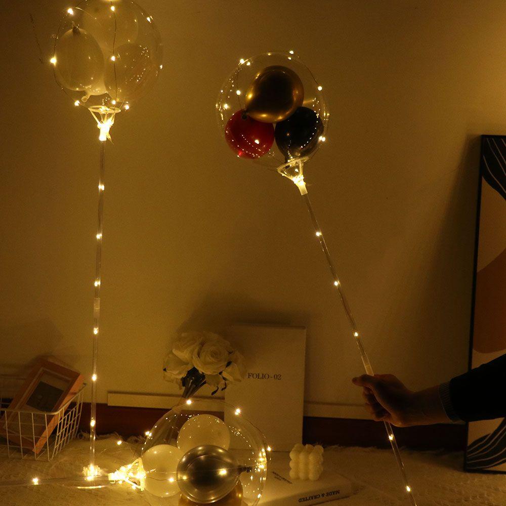 LAKAMIER Bobo Bong Bóng Dạ Quang Trang Trí Tiệc Sinh Nhật Đẹp Mắt