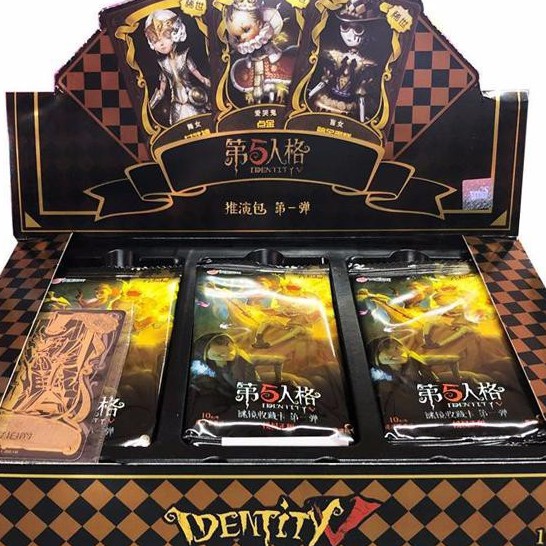 Set ảnh thẻ nhân vật Identity V Nhân Cách Thứ 5 có skill và hộp đựng card anime chibi