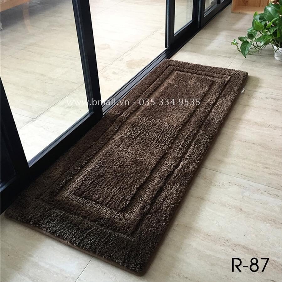 THẢM CỬA DÀI- THẢM BẾP SIZE 45 X 120CM, HÀNG LOAI 1 DÀY MIN