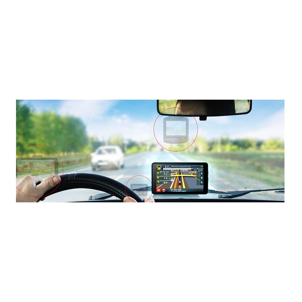 VIETMAP A50 Camera Vừa Dẫn Đường Vừa Ghi Hình | BigBuy360 - bigbuy360.vn