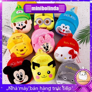 Ba lô đi học phối họa tiết xinh xắn