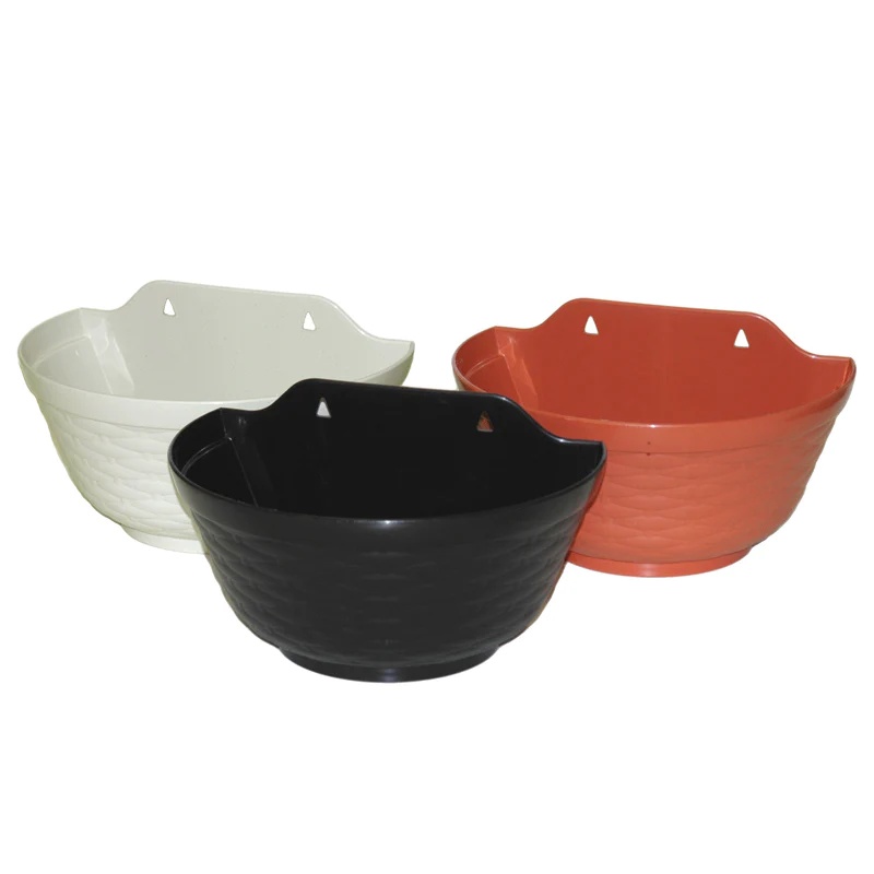 Daiso Chậu Hoa Treo Tường 28 Cm Wall Hanging Flowerpot28 Diameter28Cm No.9
