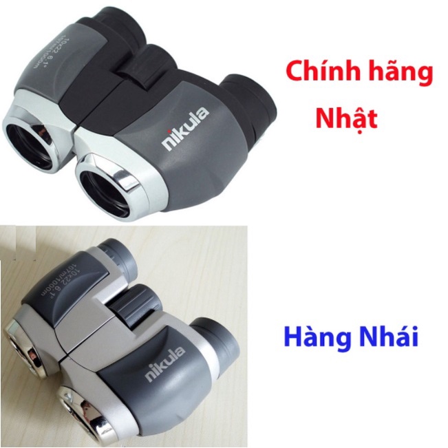 Ống nhòm Nhật 2 mắt Nikula 10x22 - 6.1 độ cao cấp, siêu nét, dùng đi du lịch, phượt, leo núi,...9