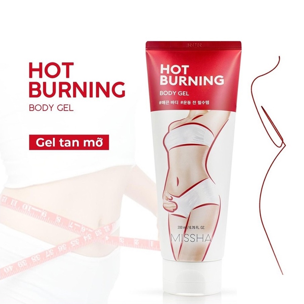 Kem tan mỡ bụng MISSHA Hot Burning 200ml