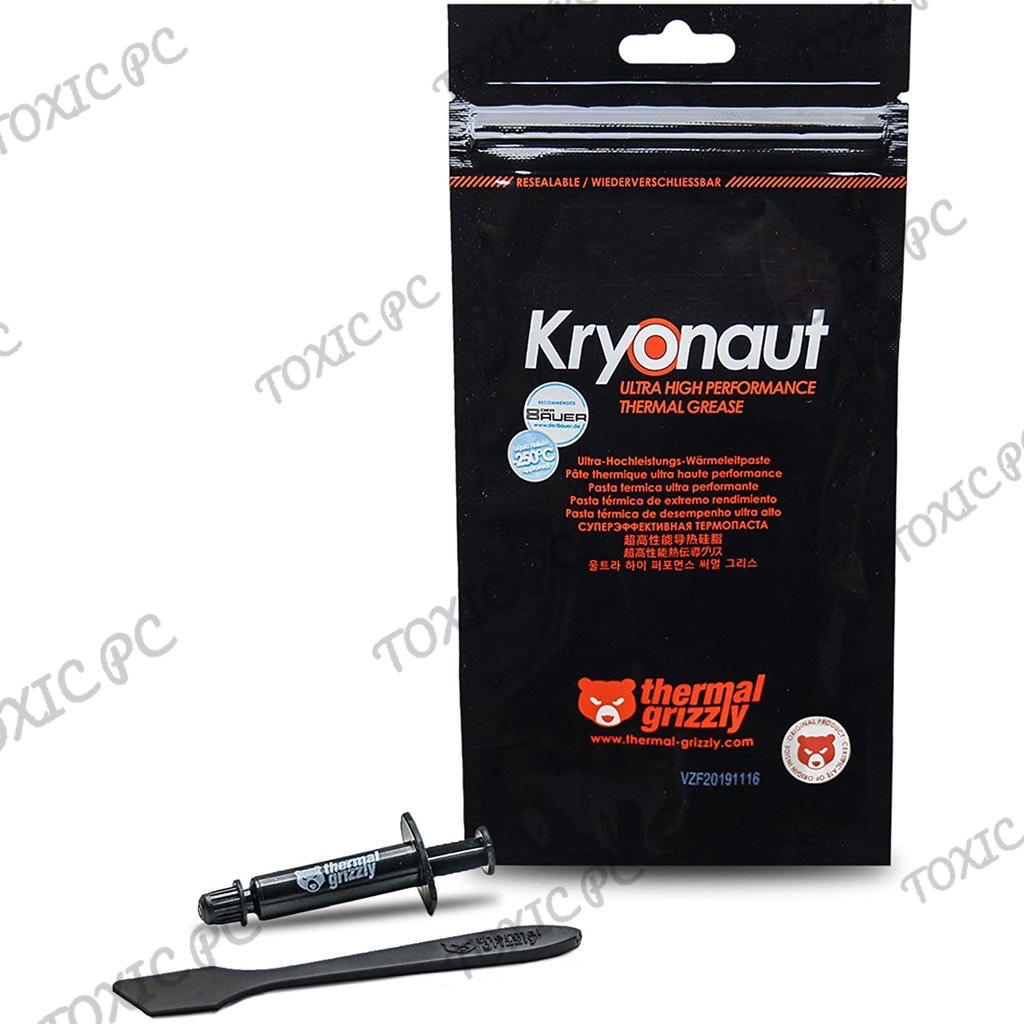 Keo tản nhiệt CPU Thermal Grizzly Conductonaut kim loại lỏng - Kem tản nhiệt Kryonaut Làm Mát Cpu | Gpu - Keo gấu