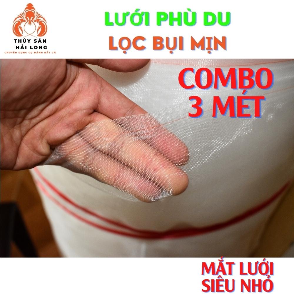 [COMBO 3M GIÁ TỐT] lưới phù du KHỔ CAO 1M mắt siêu nhỏ siêu mịn, - dùng để chống côn trùng, chắn bụi, lưới che rau sạch