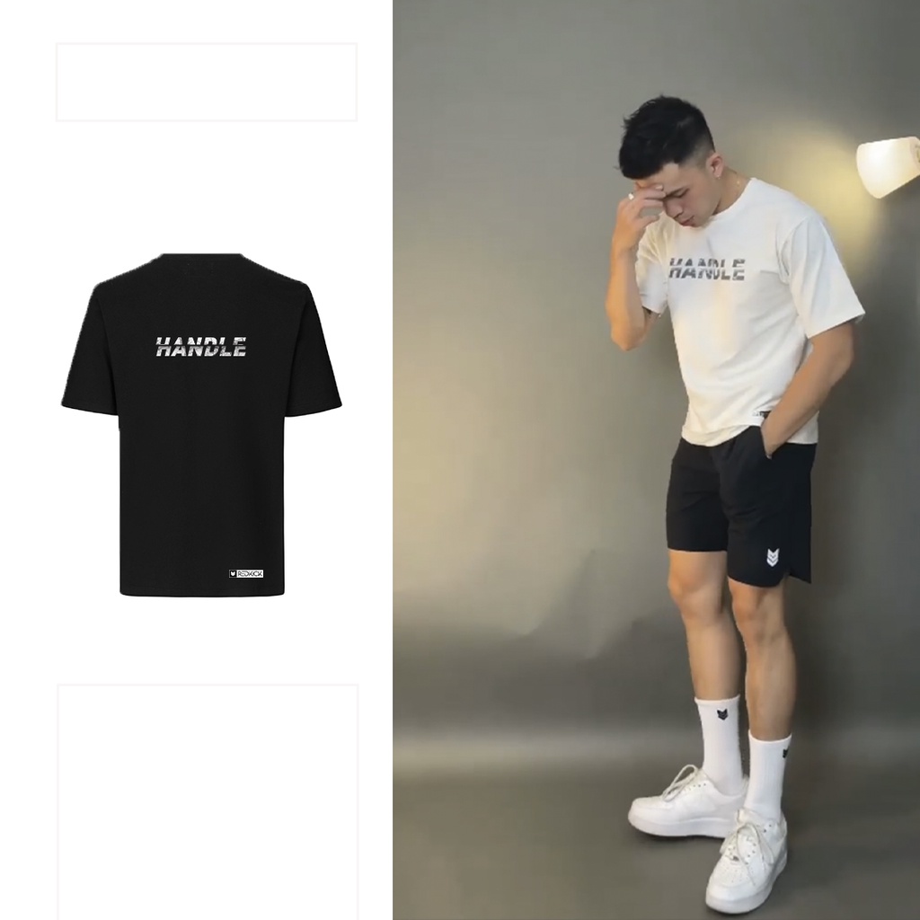Áo thun thể thao Cotton 4 chiều Redikick HANDLE thoáng mát thấm hút mồ hôi co dãn chơi Bóng Rổ Bóng Chuyền Tennis Chạy B