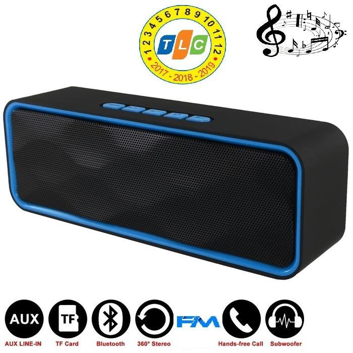 [XẢ KHO] Loa Bluetooth SC211 Nghe Nhạc Không Dây A2DP Vỏ Kim Loại, Bass Hay, Kết Nối Usb, Thẻ Nhớ Cổng 3.5