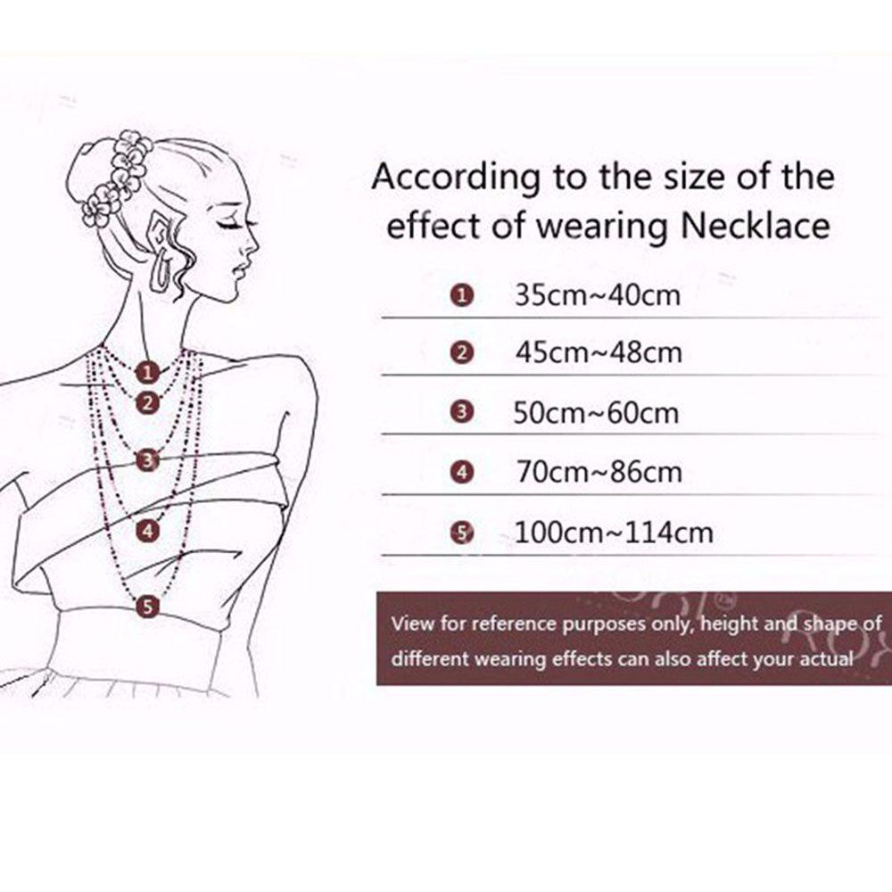 ANEMONE 1 Vòng cổ Hợp Kim Kẽm Mặt Đá Bóng Cổ Điển Cho Nữ