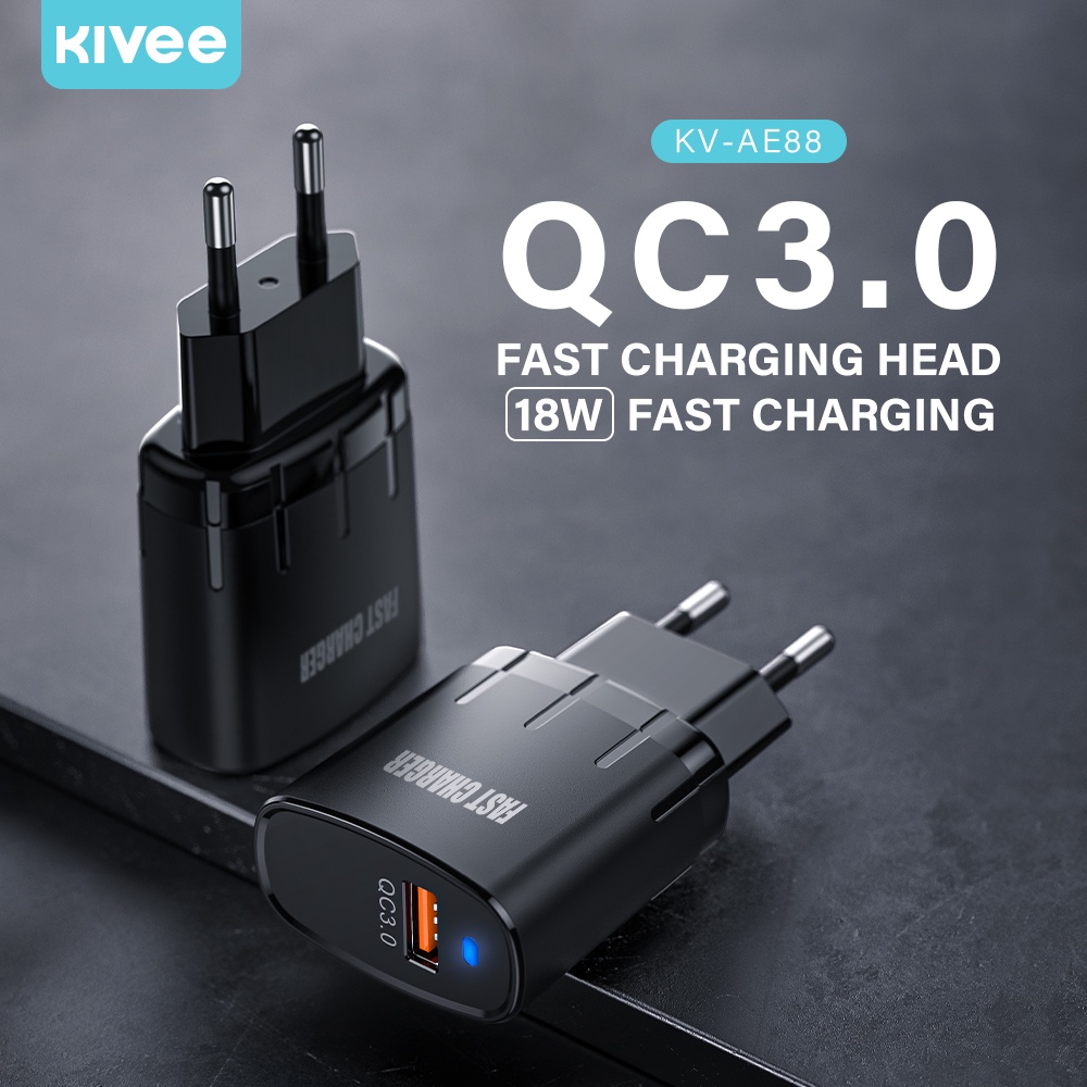 Củ sạc nhanh QC3.0 BASIKE 18W USB hỗ trợ sạc nhanh cho iPhone HUAWEI Samsung