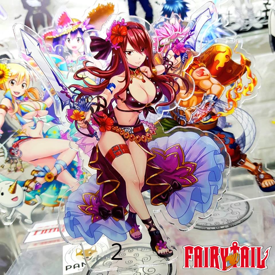 Mô Hình Standee Acrylic Anime Hình Fairy Tail