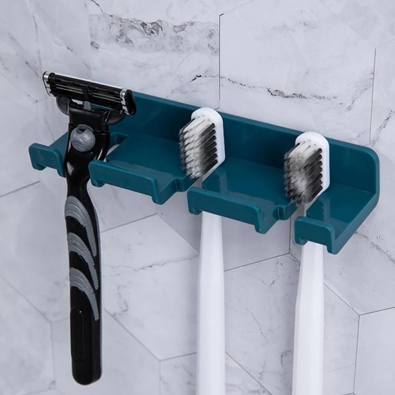 Giá Đựng Bàn Chải Đánh Răng Đa Năng Gắn Tường Tiện Lợi