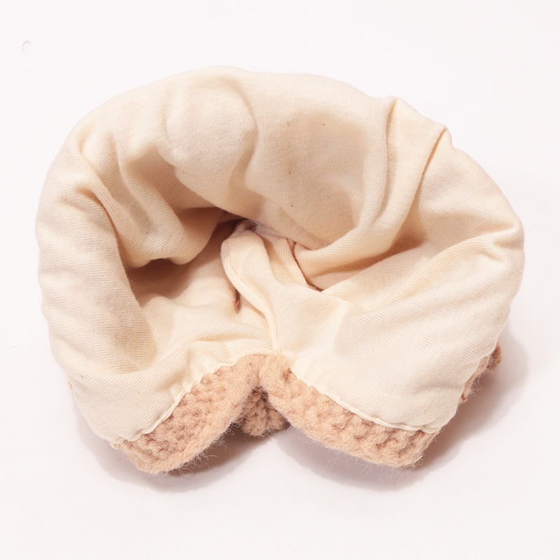 Mũ len tuần lộc 2 lớp cho bé trai và bé gái