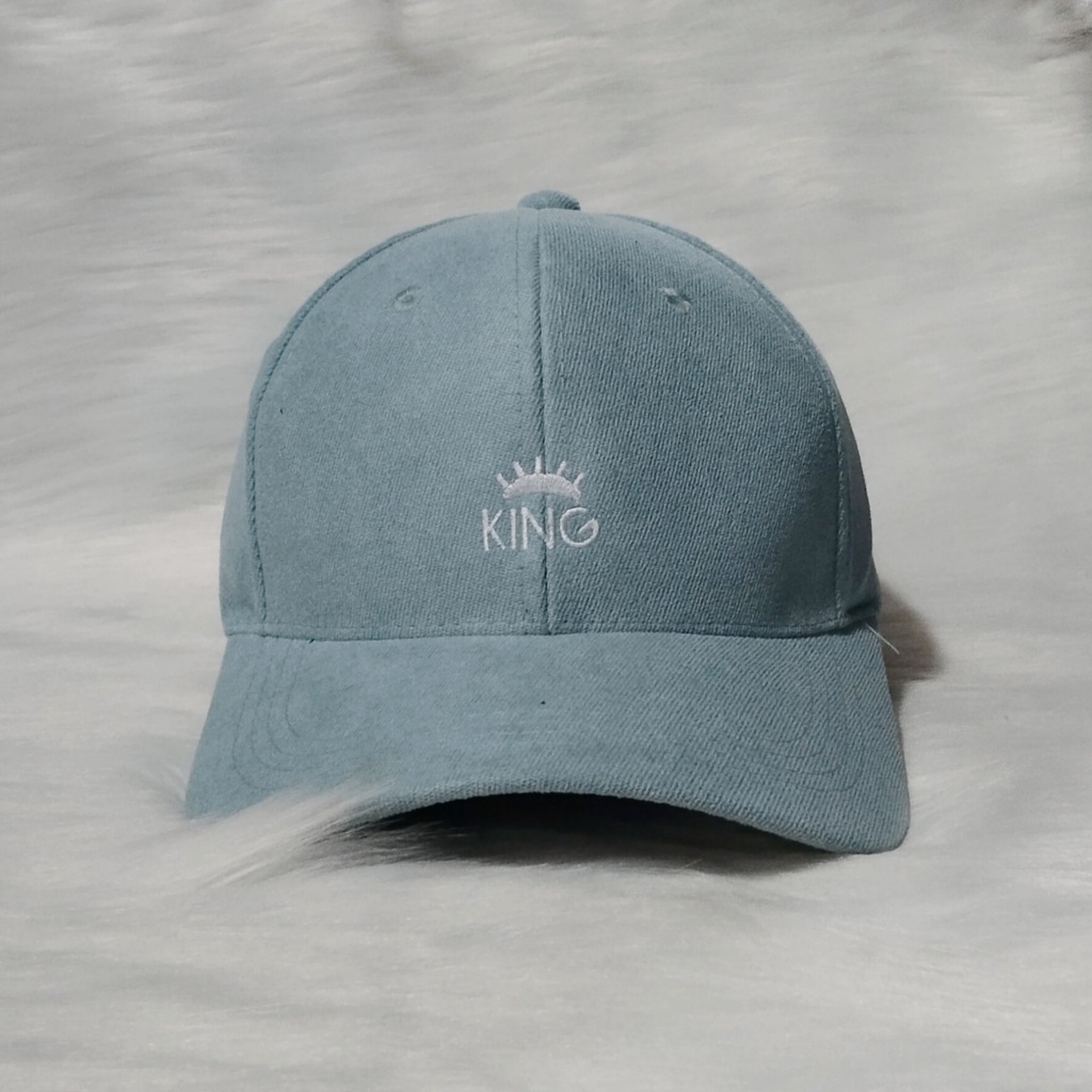 Mũ lưỡi trai, nón kết cao cấp nam nữ đẹp thêu logo KING phong cách Ulzzang unisex mã số K54