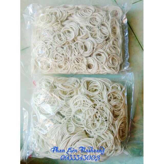 1 kg Dây thun trắng hàng xuất khẩu loại tốt